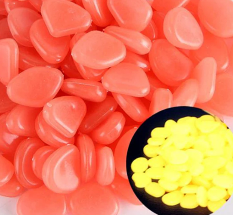 Glow in the Dark Garden Pebbles
