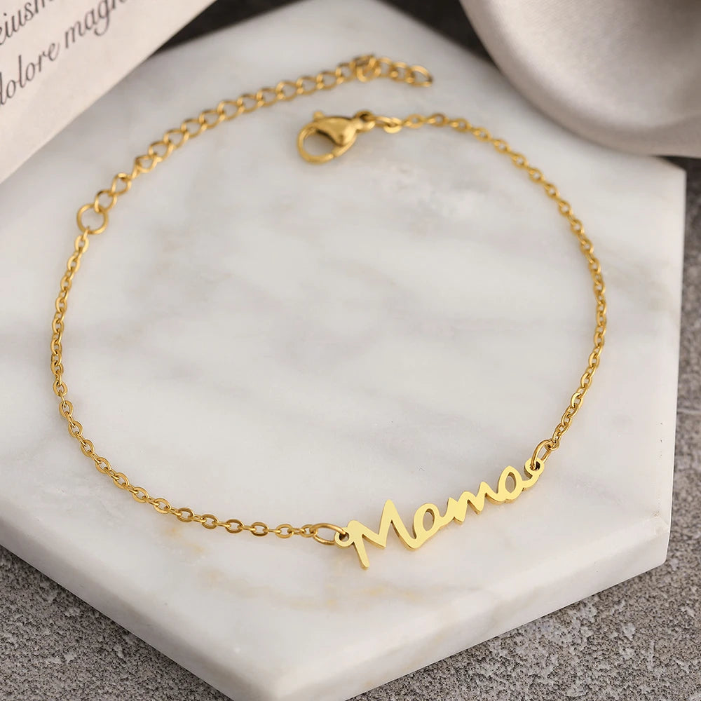 Mama - Stainless Steel Bracelets