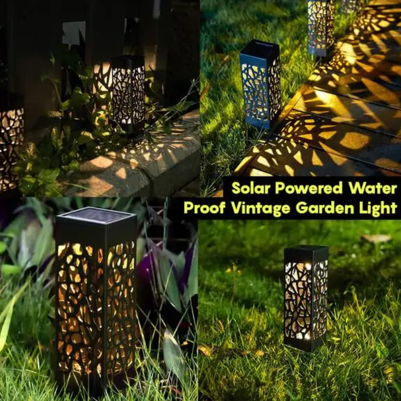Vintage Solar Garden Light