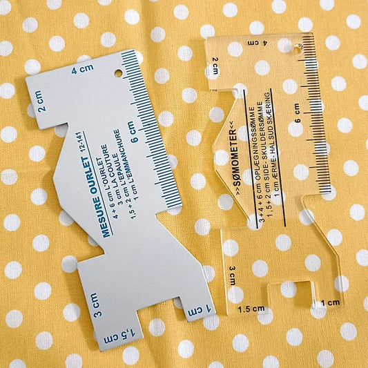 Precision Seam Measuring Ruler