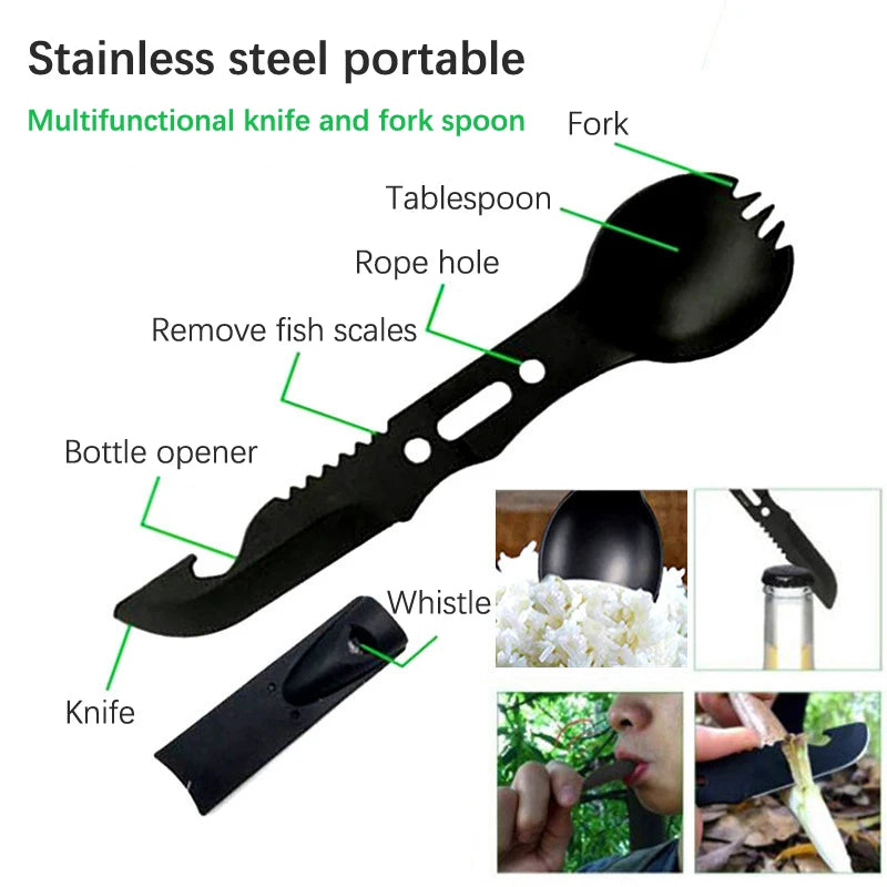 Multi-functional Camping Spork Tool