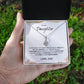 To My Daughter - Alluring Beauty Necklace
