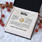 Amazing Wife and Mom - Love Knot Necklace