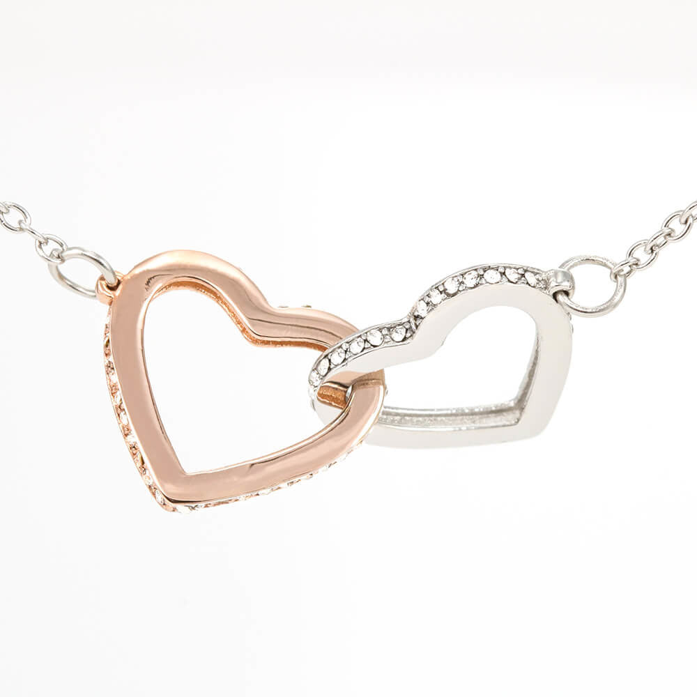 Amazing Wife and Mom - Interlocking Hearts Necklace