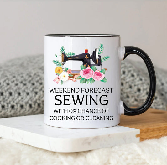 Quilting & Sewing Funny Mug